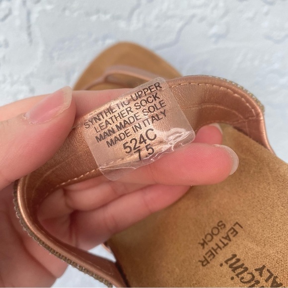 Cristina Francine Sandals with Braided Straps and Thong Design made in Italy - Picture 8 of 8